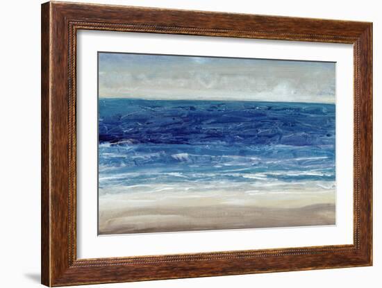 Crashing Blue I-Tim O'toole-Framed Art Print