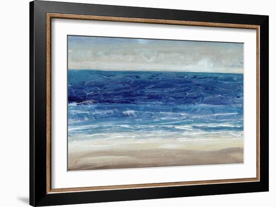 Crashing Blue I-Tim O'toole-Framed Art Print