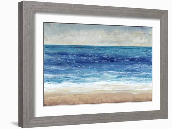 Crashing Blue II-Tim O'toole-Framed Art Print