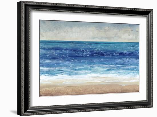 Crashing Blue II-Tim O'toole-Framed Art Print