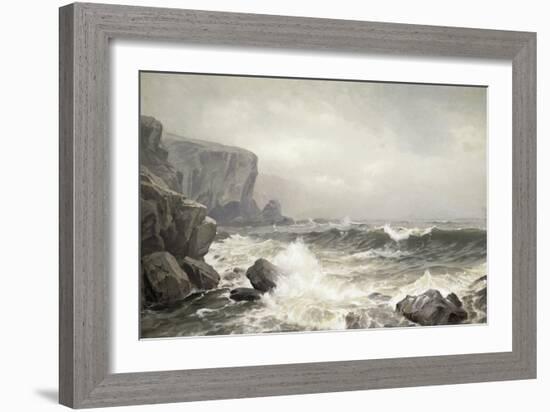 Crashing Surf, c.1902-William Trost Richards-Framed Giclee Print