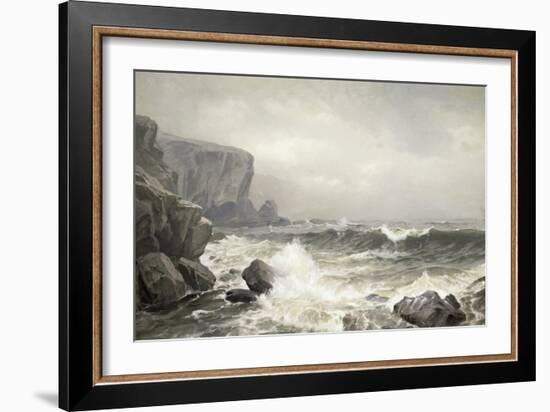 Crashing Surf, c.1902-William Trost Richards-Framed Giclee Print