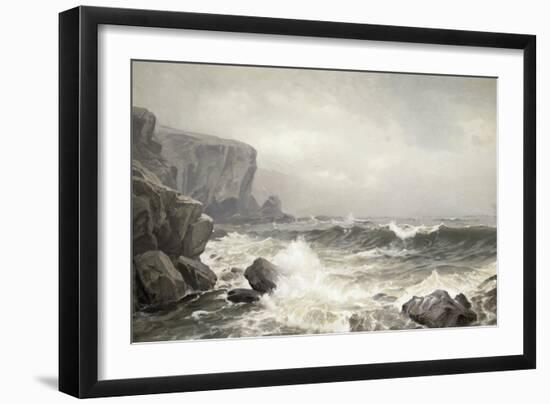 Crashing Surf, c.1902-William Trost Richards-Framed Giclee Print