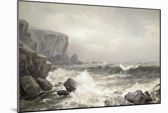 Crashing Surf, c.1902-William Trost Richards-Mounted Giclee Print