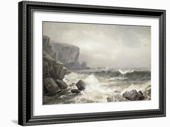 Crashing Surf, c.1902-William Trost Richards-Framed Giclee Print
