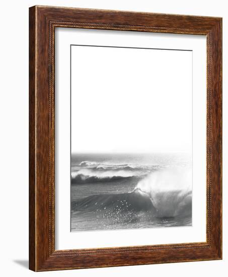 Crashing Waves Do Sparkle-Malcolm Sanders-Framed Giclee Print