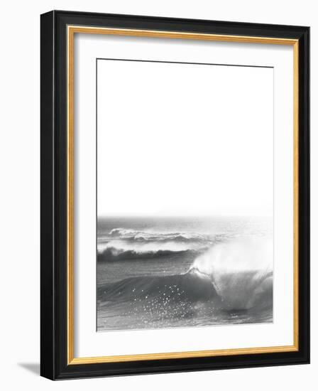 Crashing Waves Do Sparkle-Malcolm Sanders-Framed Giclee Print