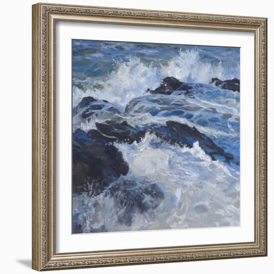 Crashing Waves-Julian Askins-Framed Giclee Print