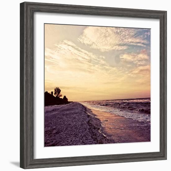 Crashing Waves-Gail Peck-Framed Art Print