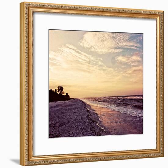 Crashing Waves-Gail Peck-Framed Art Print