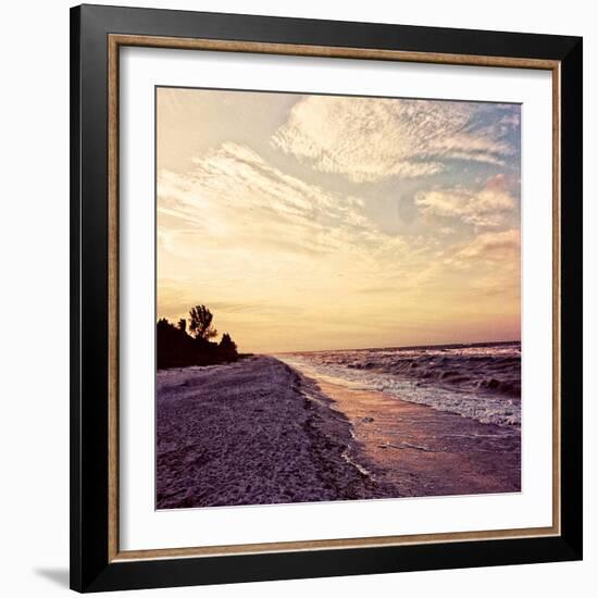 Crashing Waves-Gail Peck-Framed Art Print