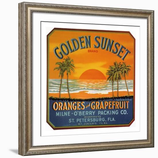 Crate Label, 20th Century-null-Framed Giclee Print