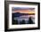 Crater Lake at Sunrise, Crater Lake National Park, Oregon, USA-Michel Hersen-Framed Photographic Print