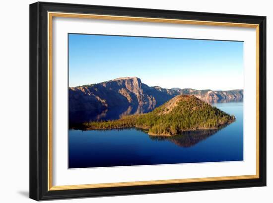 Crater Lake I-Douglas Taylor-Framed Photographic Print