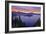 Crater Lake National Park, Oregon - Aerial View-Lantern Press-Framed Art Print