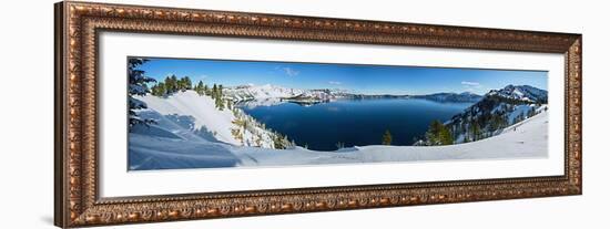 Crater Lake National Park-James Blakeway-Framed Art Print