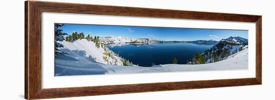 Crater Lake National Park-James Blakeway-Framed Art Print
