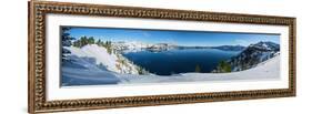 Crater Lake National Park-James Blakeway-Framed Art Print