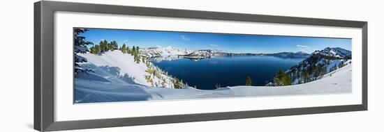 Crater Lake National Park-James Blakeway-Framed Art Print