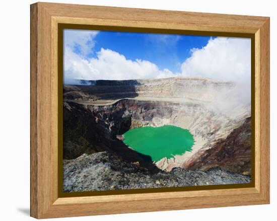 Crater Lake of Volcan Santa Ana, 2365M, Parque Nacional Los Volcanes, El Salvador, Central America-Christian Kober-Framed Premier Image Canvas