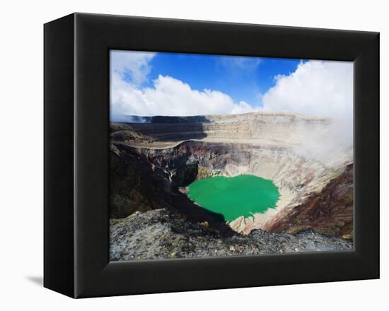 Crater Lake of Volcan Santa Ana, 2365M, Parque Nacional Los Volcanes, El Salvador, Central America-Christian Kober-Framed Premier Image Canvas