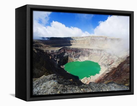 Crater Lake of Volcan Santa Ana, 2365M, Parque Nacional Los Volcanes, El Salvador, Central America-Christian Kober-Framed Premier Image Canvas