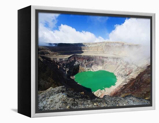 Crater Lake of Volcan Santa Ana, 2365M, Parque Nacional Los Volcanes, El Salvador, Central America-Christian Kober-Framed Premier Image Canvas