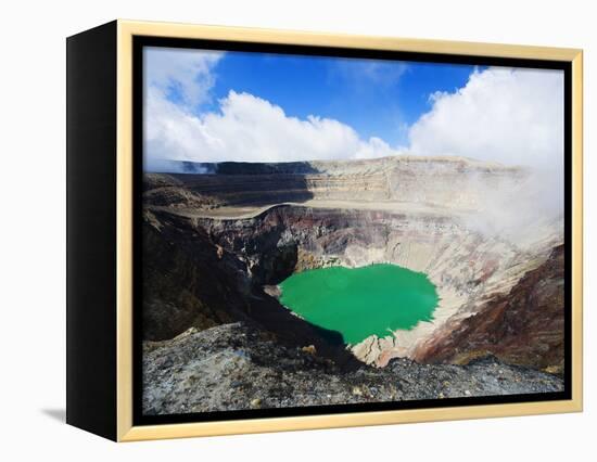 Crater Lake of Volcan Santa Ana, 2365M, Parque Nacional Los Volcanes, El Salvador, Central America-Christian Kober-Framed Premier Image Canvas