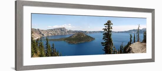 Crater Lake, USA-Tony Craddock-Framed Photographic Print