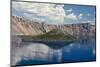 Crater Lake, Wizard Island, Crater Lake National Park, Oregon, USA-Michel Hersen-Mounted Photographic Print