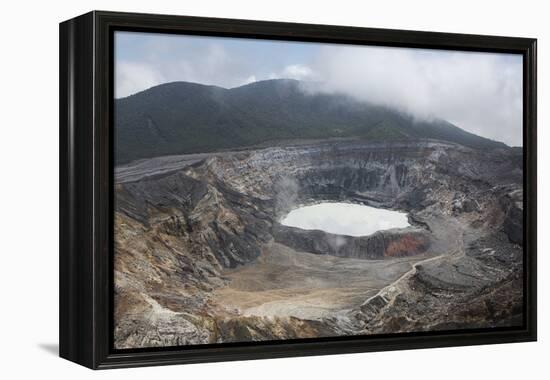 Crater of Poas Volcano in Poas Volcano National Park-Stuart Forster-Framed Premier Image Canvas