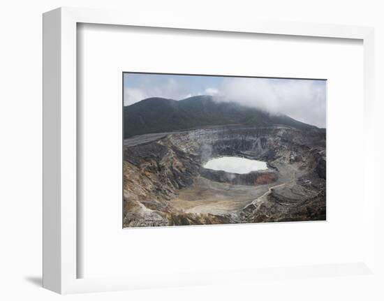 Crater of Poas Volcano in Poas Volcano National Park-Stuart Forster-Framed Photographic Print