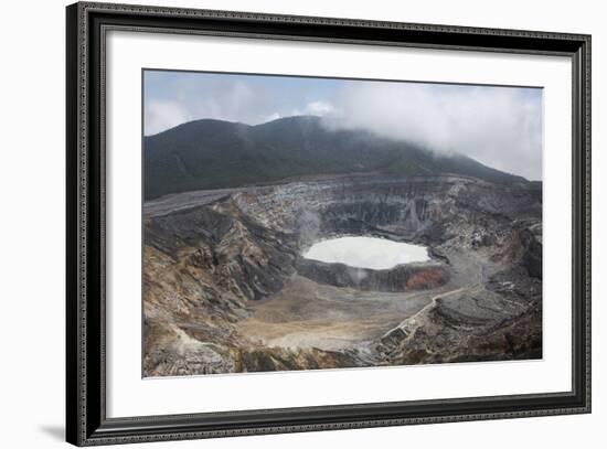 Crater of Poas Volcano in Poas Volcano National Park-Stuart Forster-Framed Photographic Print