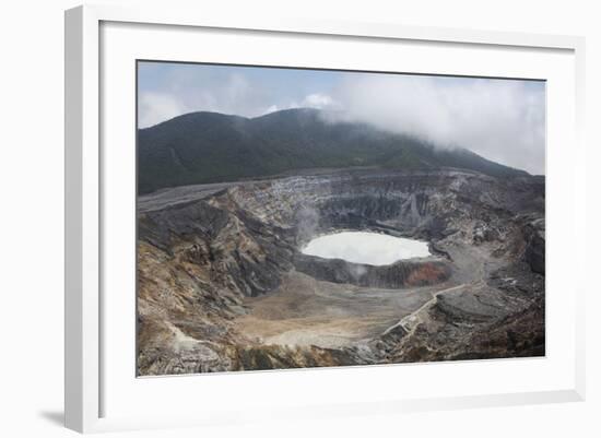 Crater of Poas Volcano in Poas Volcano National Park-Stuart Forster-Framed Photographic Print