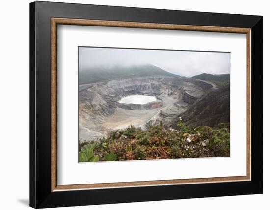 Crater of Poas Volcano in Poas Volcano National Park-Stuart Forster-Framed Photographic Print