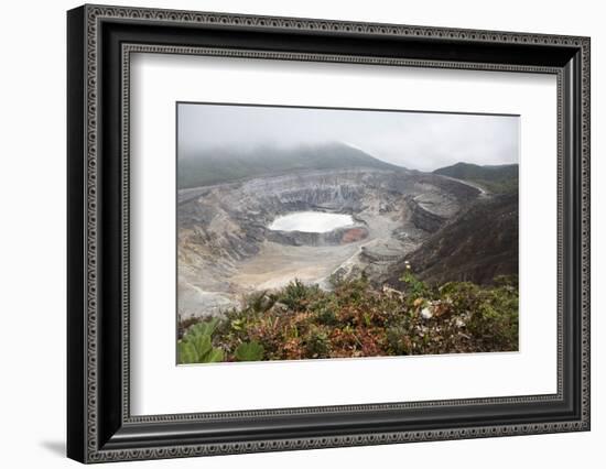 Crater of Poas Volcano in Poas Volcano National Park-Stuart Forster-Framed Photographic Print