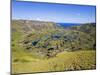 Crater of Ranu Kau, Rapa Nui, Chile, South America-Gavin Hellier-Mounted Photographic Print