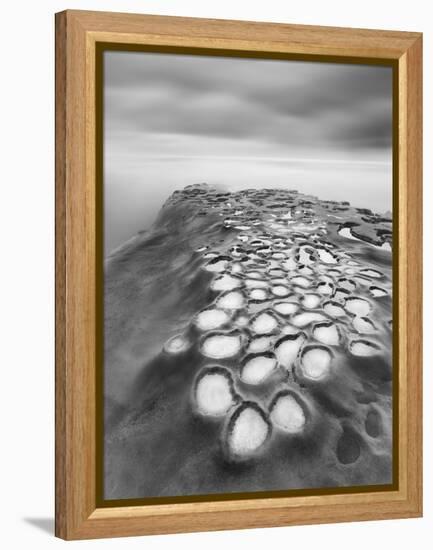 Crateres BW-Moises Levy-Framed Premier Image Canvas