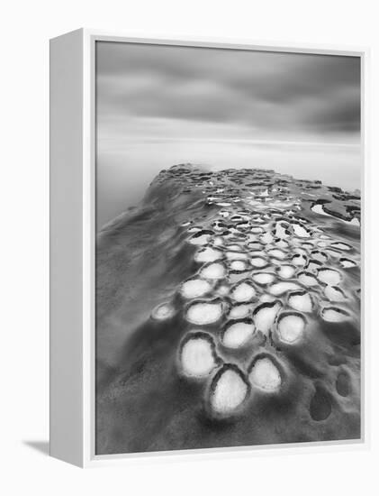 Crateres BW-Moises Levy-Framed Premier Image Canvas
