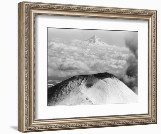 Craters Atop Mount St. Helens Stand Silent-null-Framed Photographic Print