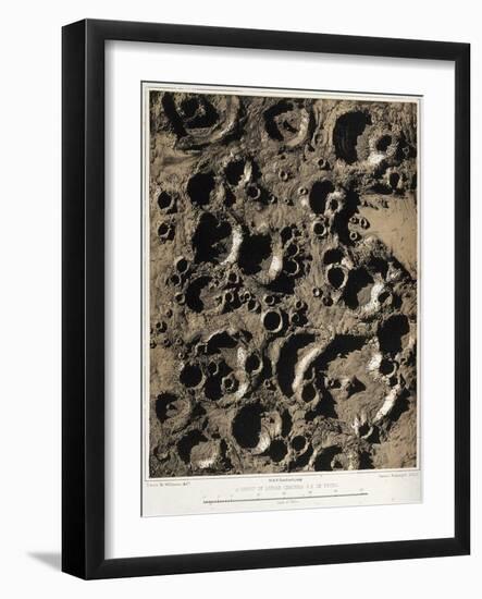 Craters on the Moon, 1863-Science Source-Framed Giclee Print