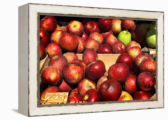 Crates of Apples-null-Framed Stretched Canvas