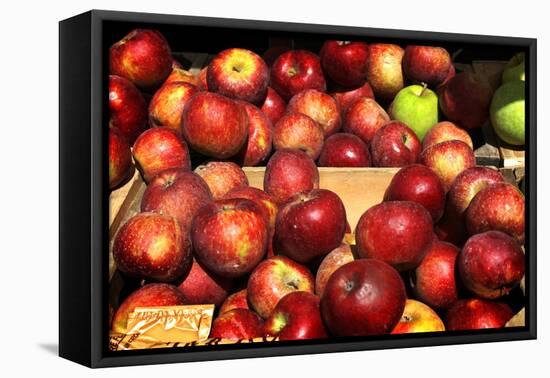 Crates of Apples-null-Framed Stretched Canvas
