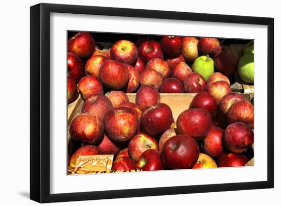 Crates of Apples-null-Framed Photo