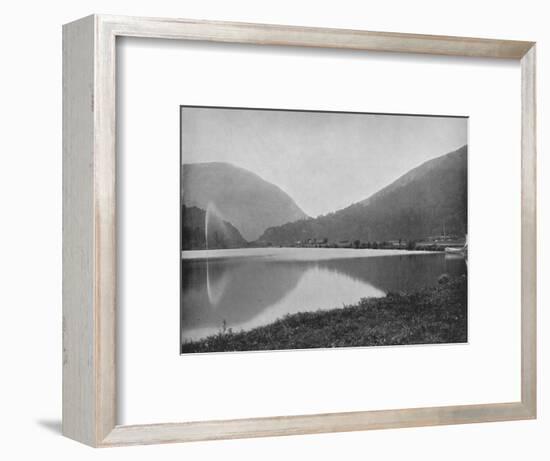 'Crawford Notch, in the White Mountains', 19th century-Unknown-Framed Photographic Print