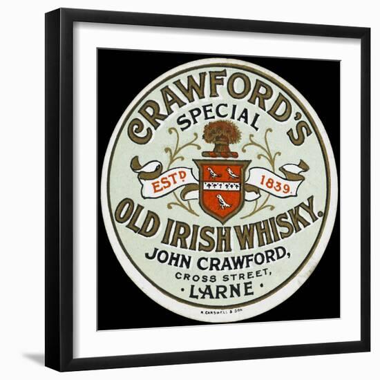 Crawford's Old Irish Whiskey-null-Framed Photographic Print