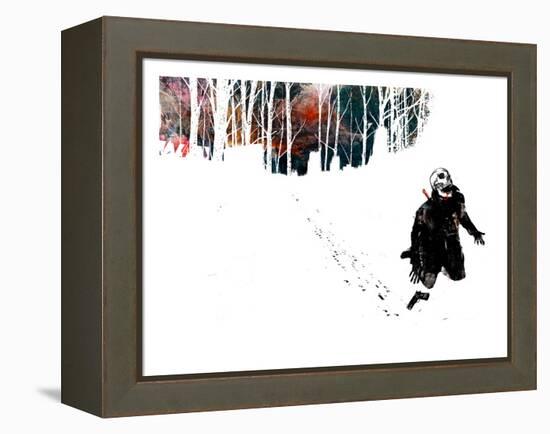 Crawl Away-Alex Cherry-Framed Stretched Canvas