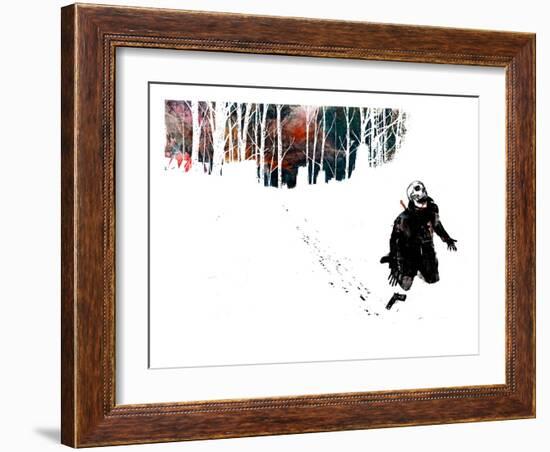 Crawl Away-Alex Cherry-Framed Art Print