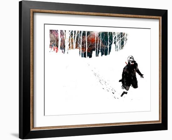 Crawl Away-Alex Cherry-Framed Art Print