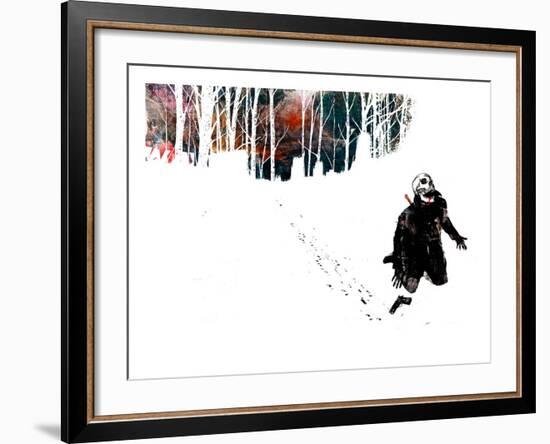 Crawl Away-Alex Cherry-Framed Art Print